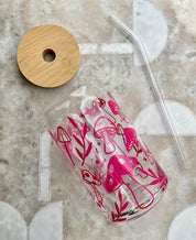 Mushroom Cup & Straw Set