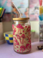 Mushroom Cup & Straw Set