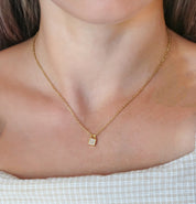 Equilibrium Gold Love Lock Necklace
