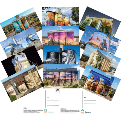 Silo Art Postcard 12 Pack