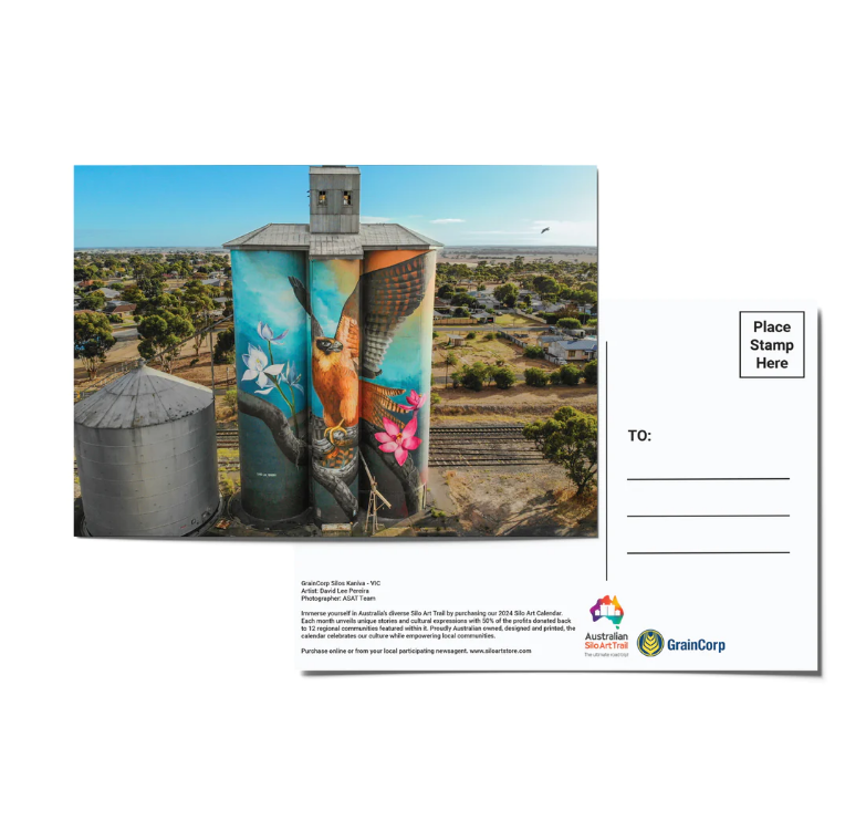 Silo Art Postcard 12 Pack