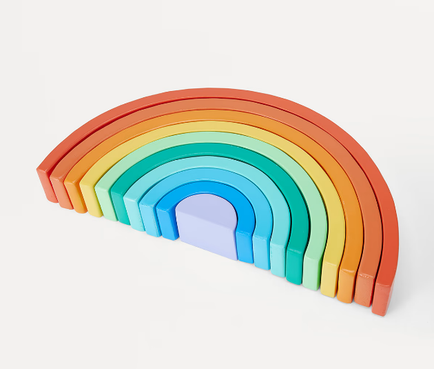 Wooden Giant Stacking Rainbow