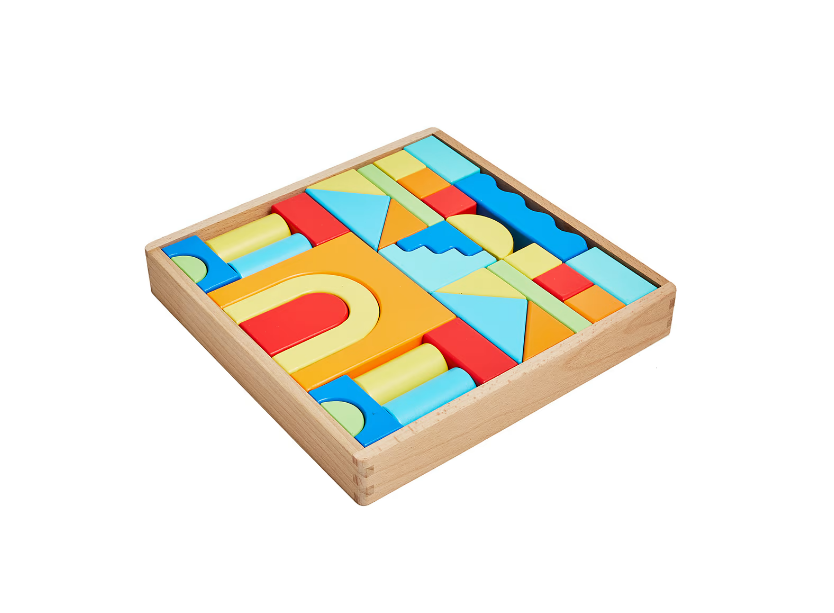 Wooden Tower Castle Block Set