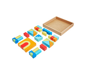 Wooden Tower Castle Block Set