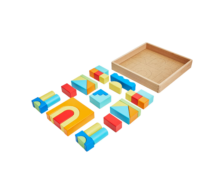 Wooden Tower Castle Block Set