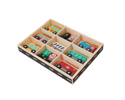 Wooden Transport Vehicle Set