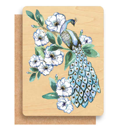 Cristina Re Wood Greeting Card & Envelope