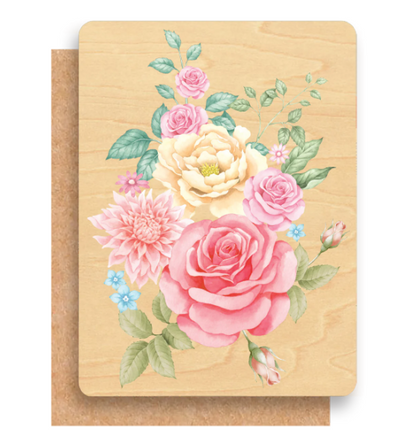 Cristina Re Wood Greeting Card & Envelope