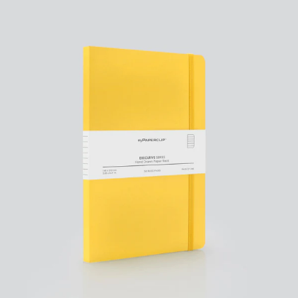 Mypaperclip Executive Series Notebook Ruled