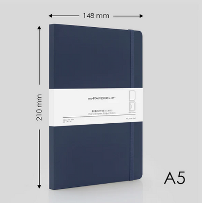 Mypaperclip Executive Series Notebook Ruled