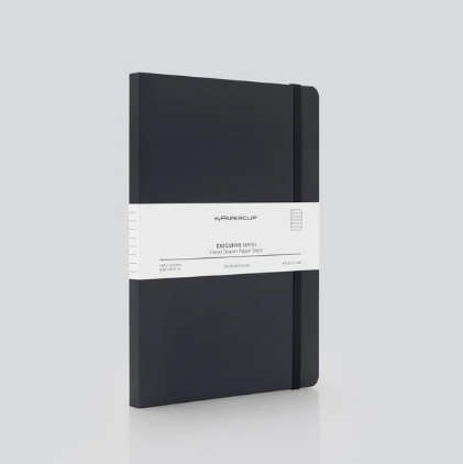 Mypaperclip Executive Series Notebook Ruled