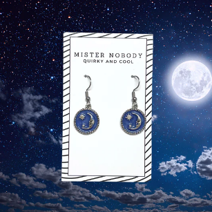 Mister Nobody Moon & Stars Dangle Earrings