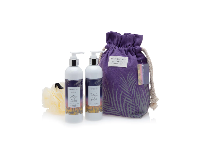 Bramble Bay Co Twilight Sunset Gift Bag Set