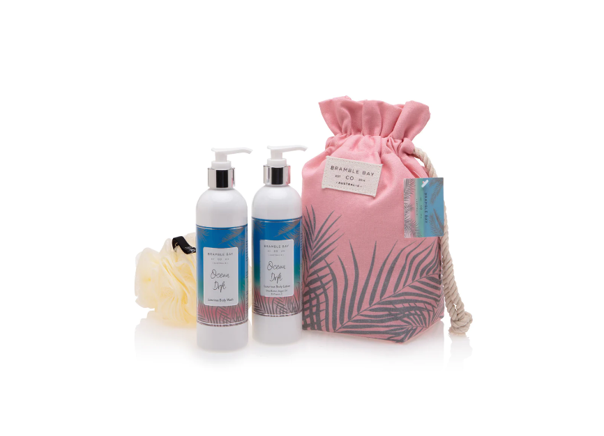 Bramble Bay Co Ocean Drift Gift Bag Set