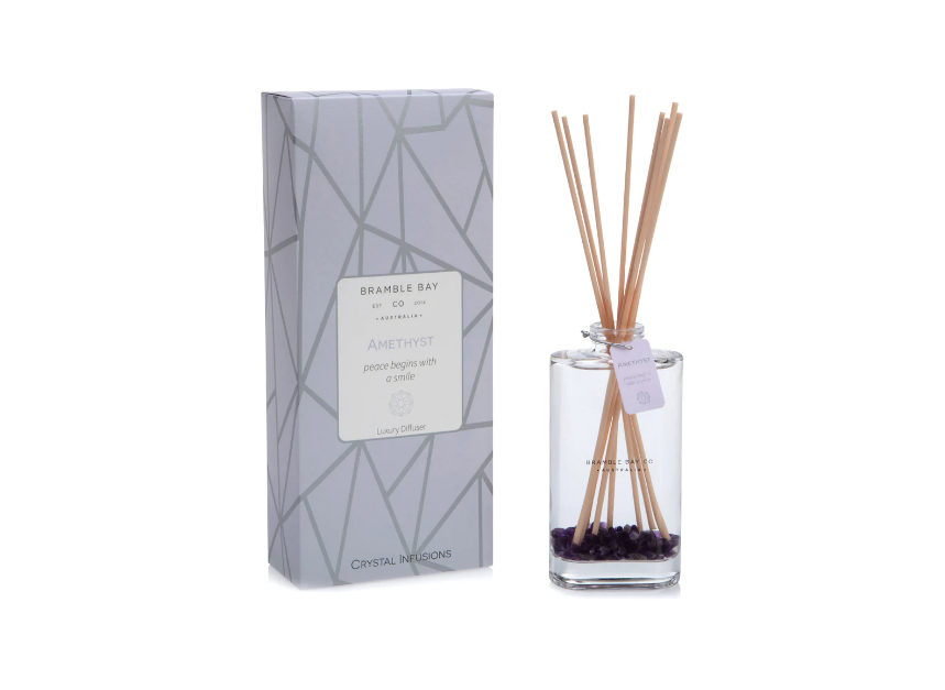 Bramble Bay Co Amethyst Crystal Infusions Diffuser 