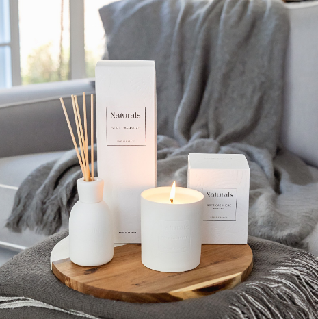 Bramble Bay Co Naturals Soft Cashmere Candle