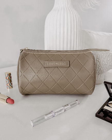 Louenhide Penny Makeup Bag [clr:taupe]