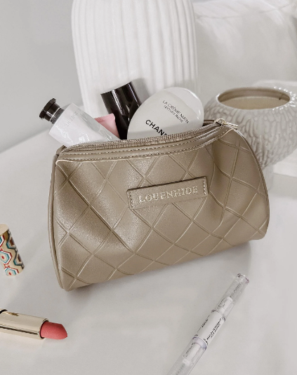 Louenhide Penny Makeup Bag [clr:taupe]