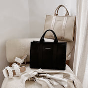 Louenhide Manhattan Logo Tote Bag [clr:black]
