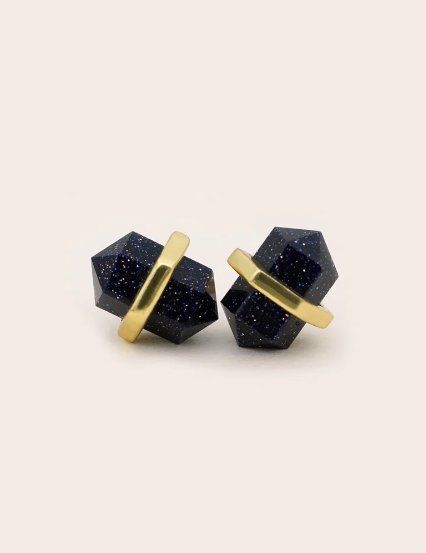 Cloud Nine Protection Intention Gold Studs