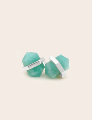 Cloud Nine Balance Intention Silver Studs