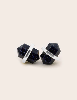 Cloud Nine Protection Intention Silver Studs