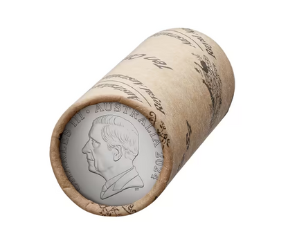 2024 10c Circulating Coin Roll Premium (h/t) King Charles Iii