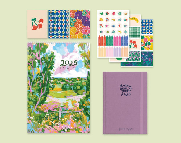 2025 Frankie Calendar & Diary Bundle