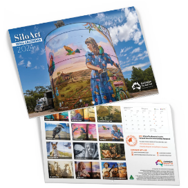 2024 silo art diary & calendar bundle