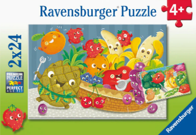 Ravensburger: Fruit & Veggie Fun 2x24pc