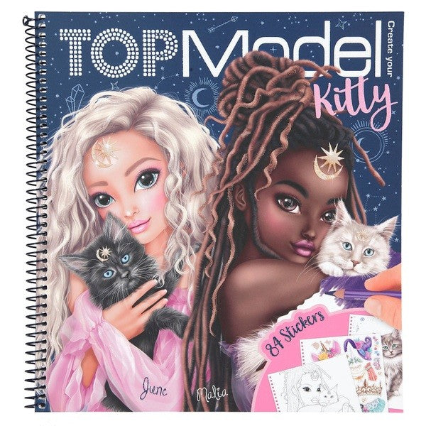 Top Model: Moonlight Kitty Colouring Book