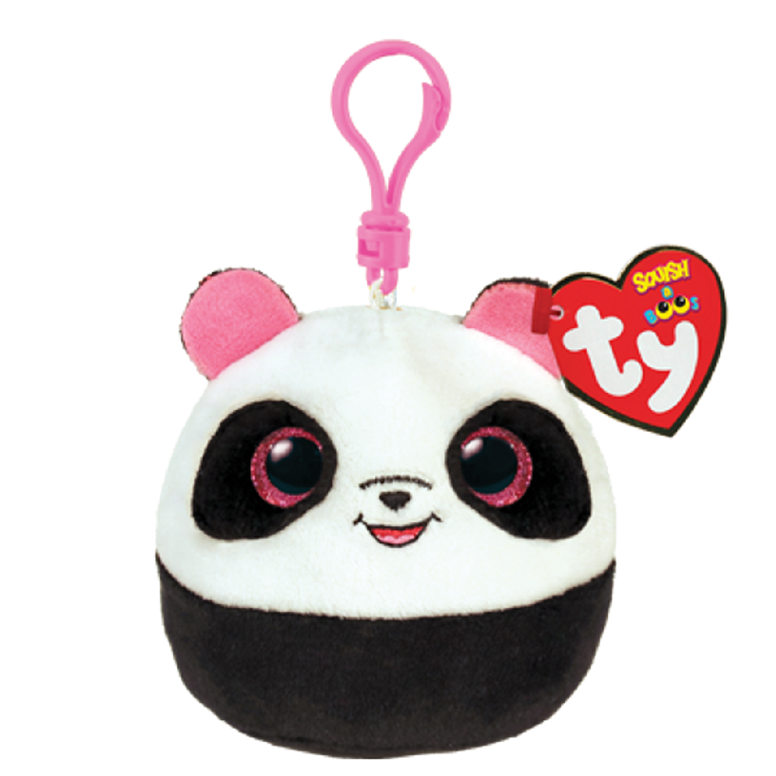 Ty Squishy Beanies Clip Ons: Bamboo The Panda
