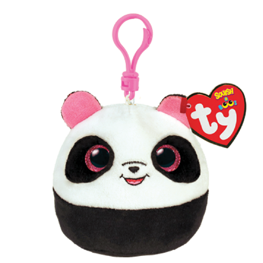 Ty Squishy Beanies Clip Ons: Bamboo The Panda