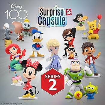 Yume Disney 100 Surprise Capsules Series 2 Blind Box