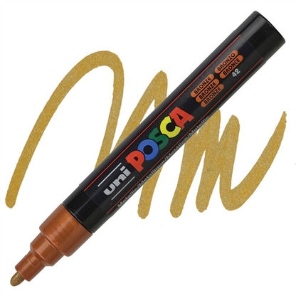 Uni Posca Metallic Paint Marker 2.5mm Chisel Tip