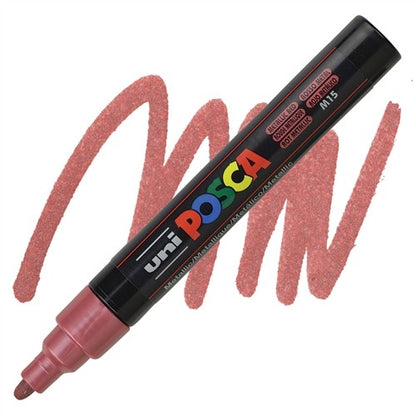 Uni Posca Metallic Paint Marker 2.5mm Chisel Tip