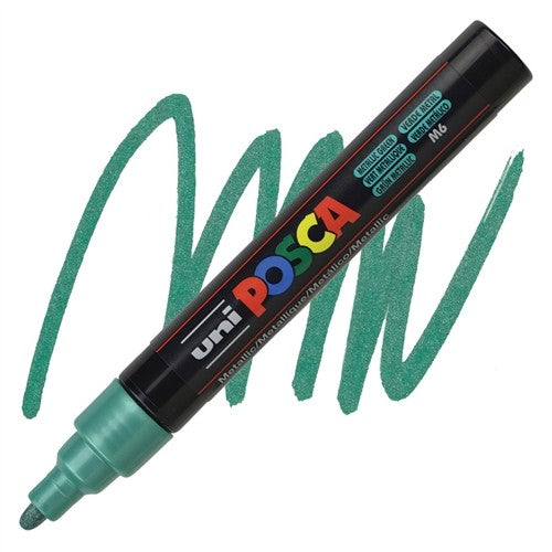 Uni Posca Metallic Paint Marker 2.5mm Chisel Tip