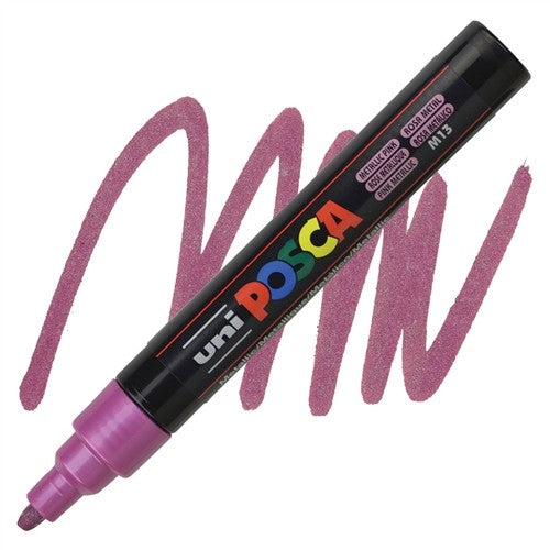 Uni Posca Metallic Paint Marker 2.5mm Chisel Tip