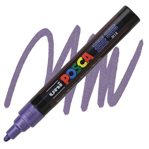 Uni Posca Metallic Paint Marker 2.5mm Chisel Tip