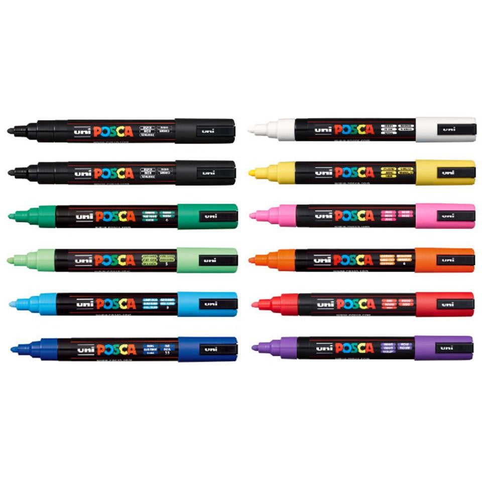 Uni Posca Paint Marker 2.5mm Chisel Tip