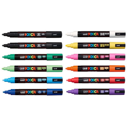 Uni Posca Paint Marker 2.5mm Chisel Tip