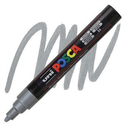 Uni Posca Metallic Paint Marker 2.5mm Chisel Tip