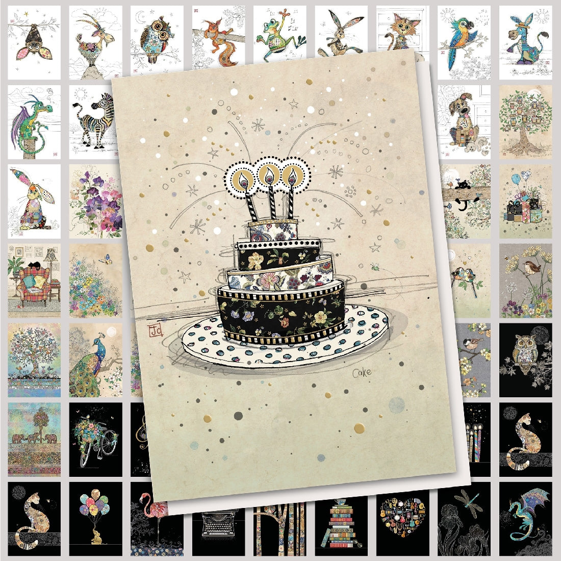 Birthday Cake Greeting Card