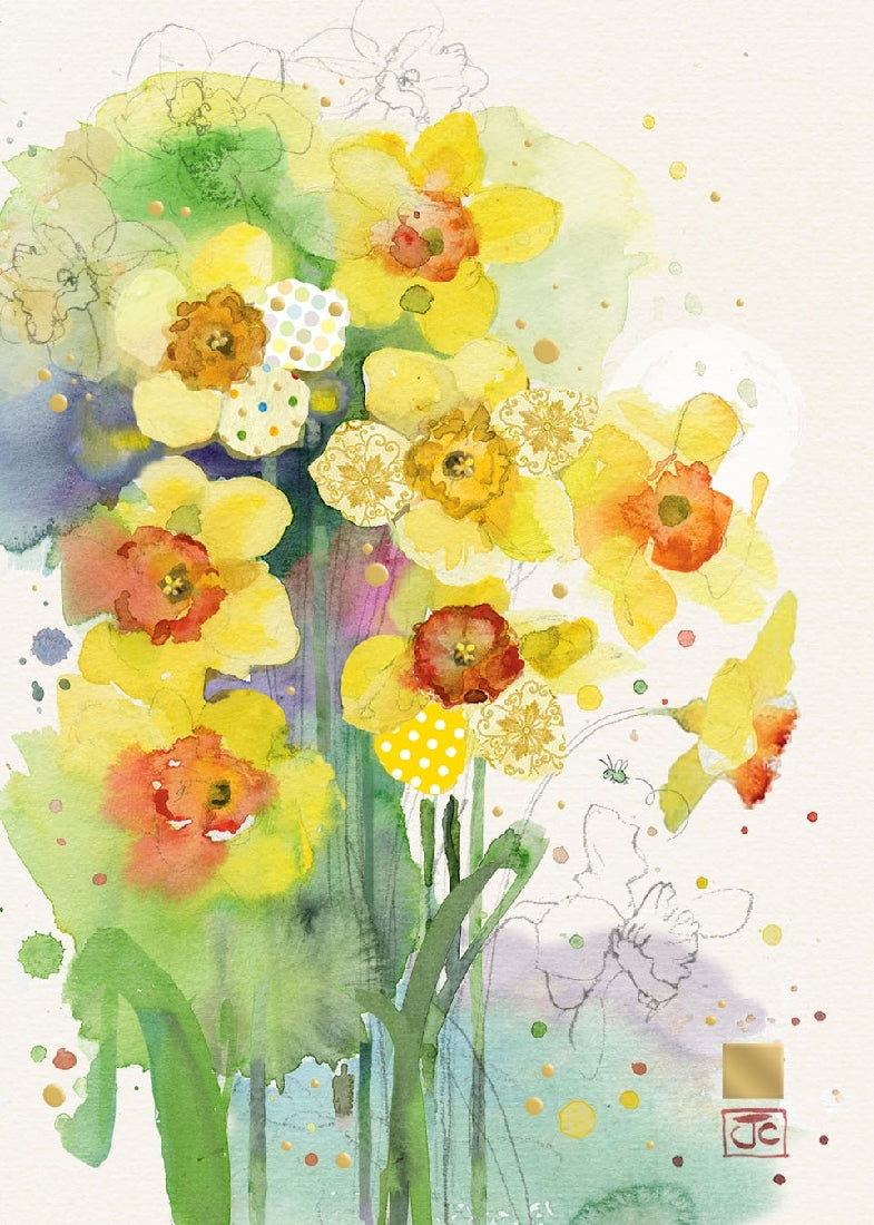 Daffodils Greeting Card