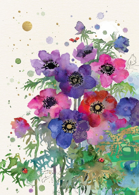 Anemones Greeting Card