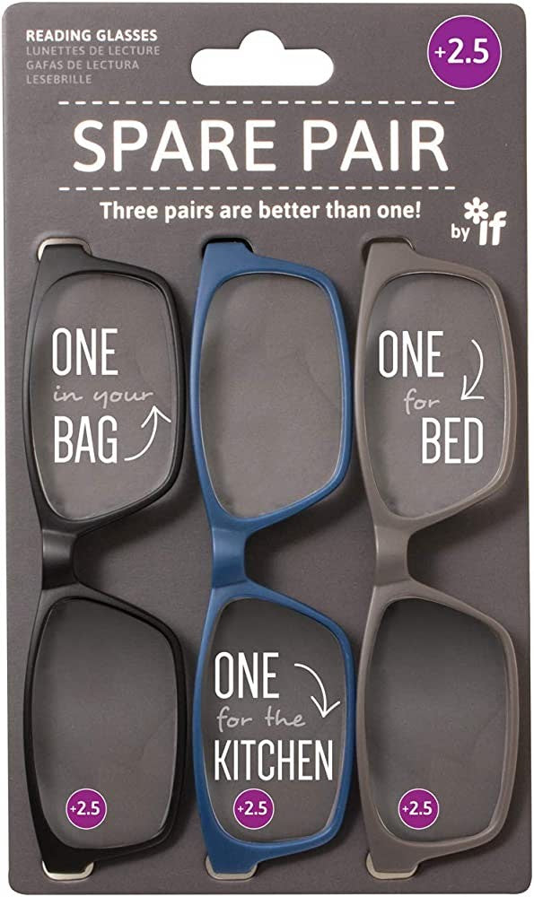 Reading Glasses 2.5+ 3pkt
