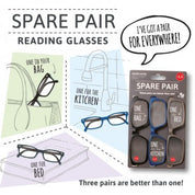 Reading Glasses 2.5+ 3pkt