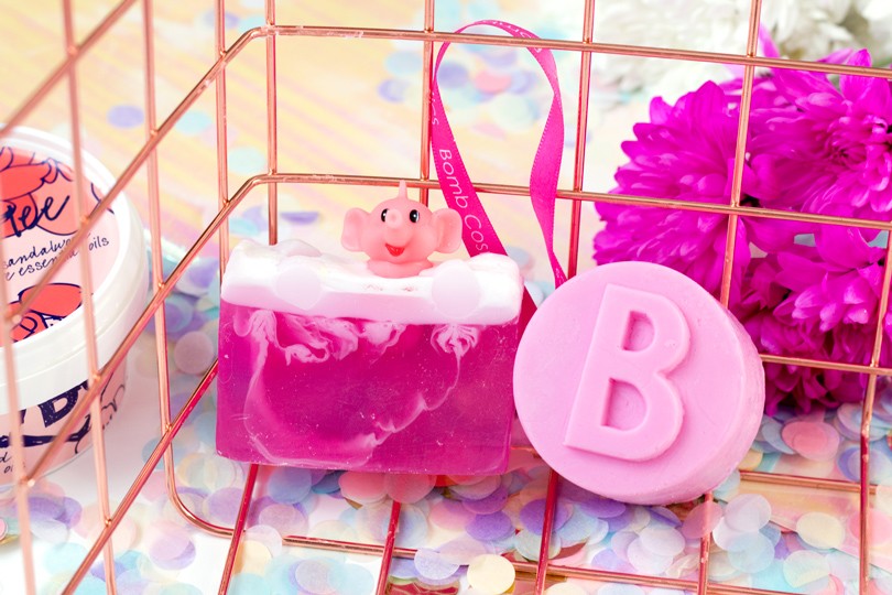 Pink Elephants & Lemonade Gift Soap