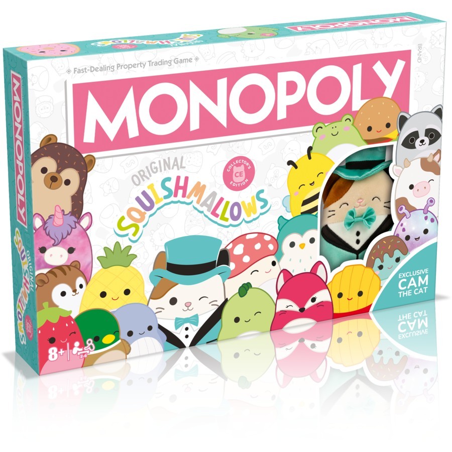 Monopoly Squishmallows Board Game: 2023