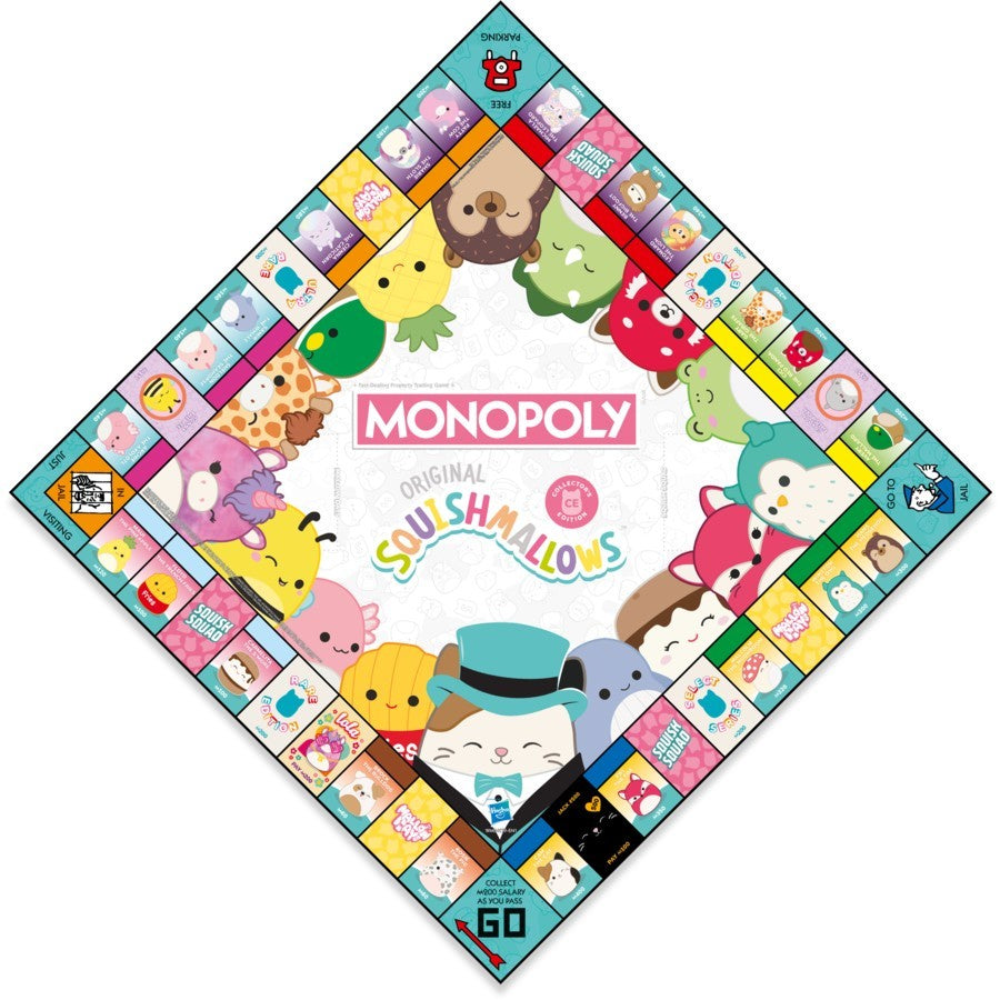 Monopoly Squishmallows Board Game: 2023